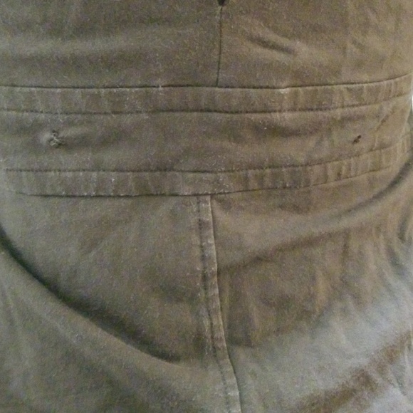 5/$20 Sanctuary Army Green Jacket Floral Lining - Picture 4 of 7